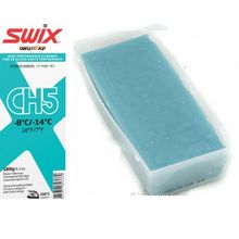 Мазь скольжения Swix CH5X (-8-14 C), Turquoise без крышки