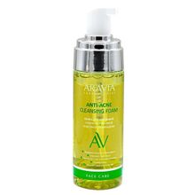 Пенка для умывания с коллоидной серой и экстрактом женьшеня Aravia Laboratories Anti-Acne Cleansing Foam 150мл