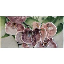 Керамическая плитка Fabresa Orquideas Cenefa 1 Rosa бордюр 10х20