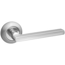 Ручка дверная RENZ INDH 18-08 SN "Бруно", ник.мат.