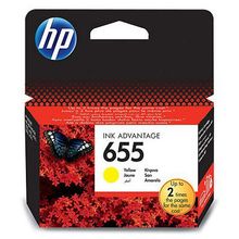 Картридж HP 655 (CZ112AE) желтый