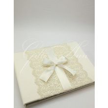 Книга пожеланий Gilliann Lace Ivory Leaf AST055