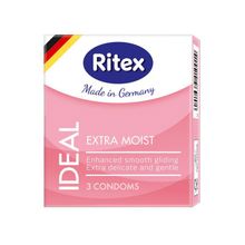 Презервативы RITEX IDEAL с дополнительной смазкой - 3 шт.