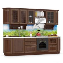 Любимый Дом Кухня Кантри Орех № 15 294 см., универсальная сборка ID - 287634