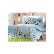Altinbasak Постельное белье Daisy Blue (2 сп. евро)