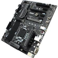 Мат. плата   MSI H270 PC MATE (RTL) LGA1151   H270   2xPCI-E Dsub+DVI+HDMI GbLAN SATA ATX 4DDR4