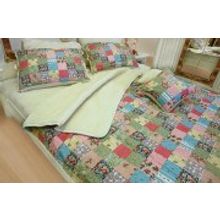 Одеяло лоскутное Меринос Облако Хлопок Пэчворк 270х200 см 001265 Монарх