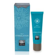 Возбуждающий интимный гель Мята Shiatsu Stimulation Gel Mint 30мл