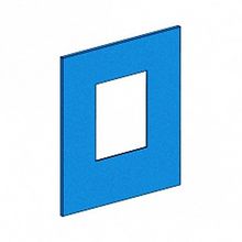 ПЕРЕДНЯЯ ПАНЕЛЬ ДЛЯ ВЕРТ.ISFT 250 W250 |  код. 3329 |  Schneider Electric