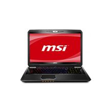 Ноутбук 17.3 MSI GX780-040RU i5-2410M, двухъядерный 2.3ГГц, 4Gb, 500Gb, nV GT 555M 1Gb, DVD-RW, BT, Win7HP, Черный