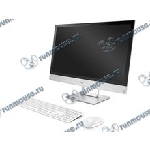 Моноблок HP "Pavilion 24-r004ur" 2MJ02EA (Core i3 7100T-3.40ГГц, 4ГБ, 1000ГБ, HDG, DVD±RW, LAN, WiFi, BT, WebCam, 23.8" 1920x1080, W10 H) + клавиатура + мышь [140718]