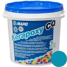 МАПЕЙ Керапокси CQ 173 затирка эпоксидная синий океан (3кг)   MAPEI Kerapoxy CQ 173 затирка эпоксидная для швов плитки синий океан (3кг)