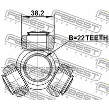 Трипод Nissan Juke F15 2010.06- [Jp] 22*38.2 Мм Febest арт. 0216F15