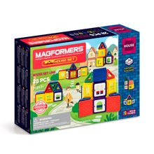 Магнитный конструктор MAGFORMERS WOW House set 28