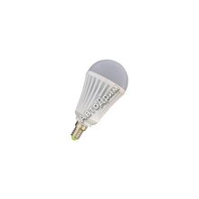 Лампа светодиодная LM-0927-E14 WHITE NEUTRAL WHITE 80 SMD LED 9W=85W угол освещения 150° (126мм,?60)