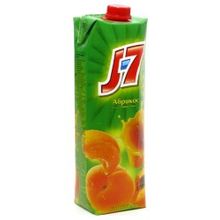 Безалкогольный напиток J7 абрикос, 0.970 л., 0.0%, безалкогольный, пачка, 12