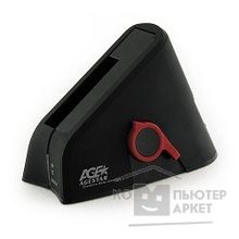 AgeStar SUBT Докстанция 2,5" 3,5" SATA  SUBT BLACK USB2.0, пластик, черная, BackUp 555137 06129