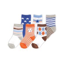 Luvable Friends Яркий принт 6 пар оранжевые