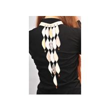 Колье "белые воблеры"