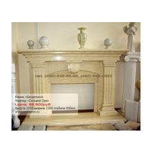 Камин из мрамора "Багратион"