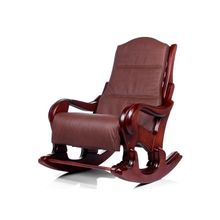 Кресло-качалка Классика махагон с подушкой