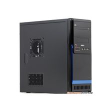 Корпус Vento (Asus) TA 723, ATX, 450 500W (ном. макс.), Black Blue, 2*USB 2.0  Audio Fan 8см