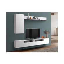 Олмеко Стенка Прага-2 белый белый глянец