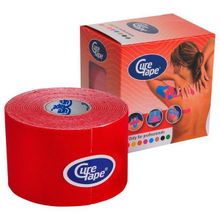 Тейп кинезиологический CureTape Red арт.161254