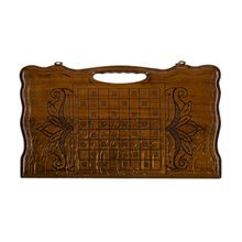 Нарды резные "Арарат и Хор Вирап" с ручкой 50