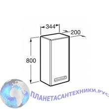 Шкаф-полуколонна Roca GAP белый левый ZRU9302737