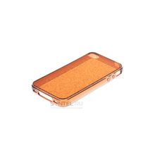 Силиконовая накладка для iPhone 4 4S вид №16 brown