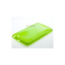Силиконовый чехол TPU для Samsung i9220 зеленый в тех уп.