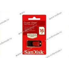 Флеш накопитель USB16Гб SanDisk Cruzer Edge