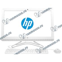 Моноблок HP "24-e043ur" 2BW37EA (Core i3 7100U-2.40ГГц, 4ГБ, 1000ГБ, HDG, DVDRW, LAN, WiFi, BT, WebCam, 23.8" 1920x1080, W&apos;10 H) + клавиатура + мышь [140694]