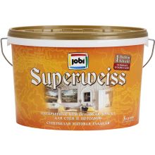 Jobi Superweiss 5 л белая неморозостойкая