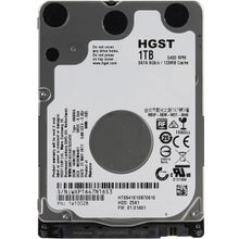 Жёсткий диск HDD 1 Tb SATA 6Gb   s HGST Travelstar Z5K1    HTS541010B7E610    2.5" 5400rpm 128Mb