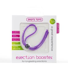 Shots Media BV Фиолетовое лассо на пенис Erection Booster