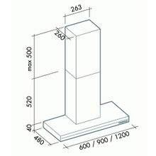 FALMEC LUMEN 120 P.E. INOX