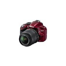 Nikon D3200 Kit 18-55 VR красный