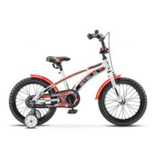 Детский велосипед STELS Arrow 16 V020 белый красный 9,5" рама