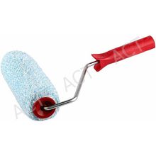 Валик фасадный ЗУБР "ЭКСПЕРТ" УНИВЕРСАЛ СИНТЕКС малярный в сборе, полиакрил, бюгель 8мм, 68х250мм