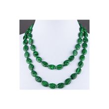 Бусики-Колечки Бусы им.Малахит "Кэтти" арт. ИМХ-11(13-18)-120-1