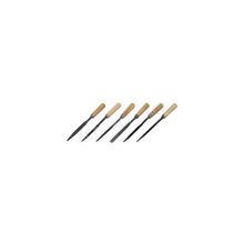 Набор STAYER Надфили с деревянной ручкой, 100мм, 6шт