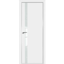  Двери ProfilDoors Модель 6E Цвет Аляска Стекло Lacobel Белый лак