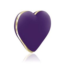 Фиолетовый вибратор-сердечко Rianne S Heart Vibe