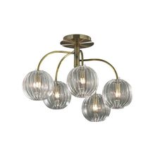 Odeon Light потолочная 2051 5C SFERO ODL11 137 бронза G9 5x40W
