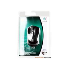 Мышь (910-001838) Logitech mouse M125 silver