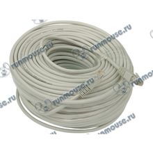 Патч-корд UTP 5 кат. с разъемами RJ-45, 26AWG 0.40мм, CCAW (50м) [88741]