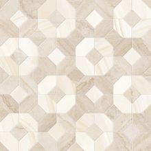 Керамогранит Gayafores Opale Pav Mosaico Abadia Crema Porcelanico напольная 45х45