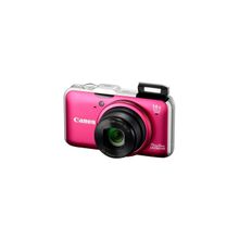 Canon powershot sx230 hs 12.1mpix розовый 14x 3" 1080 sdhc gps nb-5l